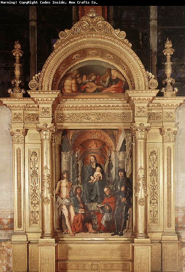 COSTA, Lorenzo Madonna and Saints dg